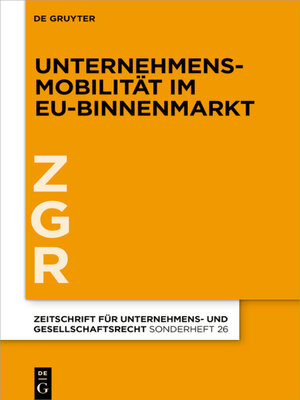 cover image of Unternehmensmobilität im EU-Binnenmarkt